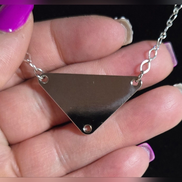 💯 Authentic Upcycled Prada Necklace - Picture 6 of 8